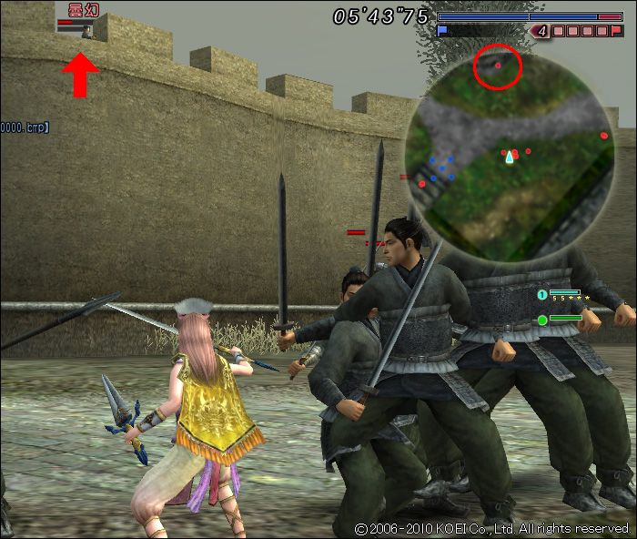 無双で飛んで行ったそうな